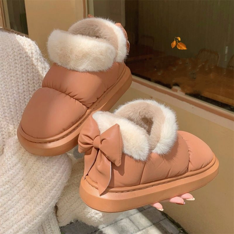 Bottes de Neige Imperméables Chaudes Élégantes