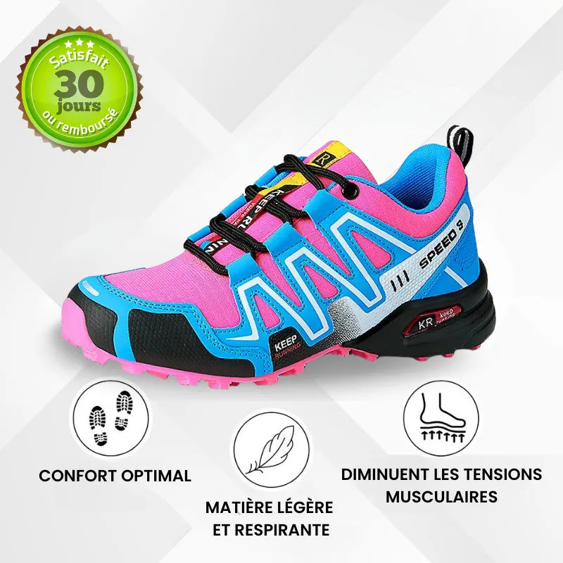 TrailFlex™ – Chaussures de marche à confort orthopédique femme