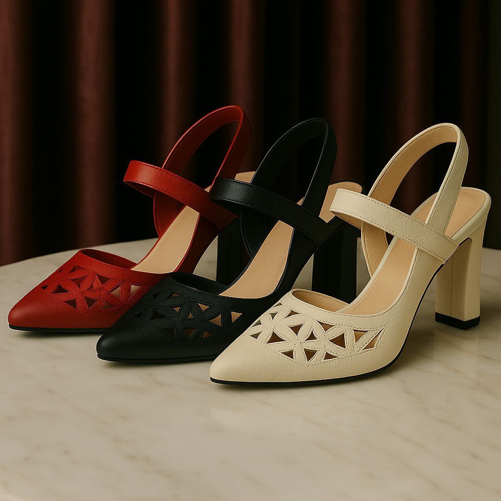 ✅ Rosalia™ – Escarpins à Talon Orthopédique Chic 7 cm