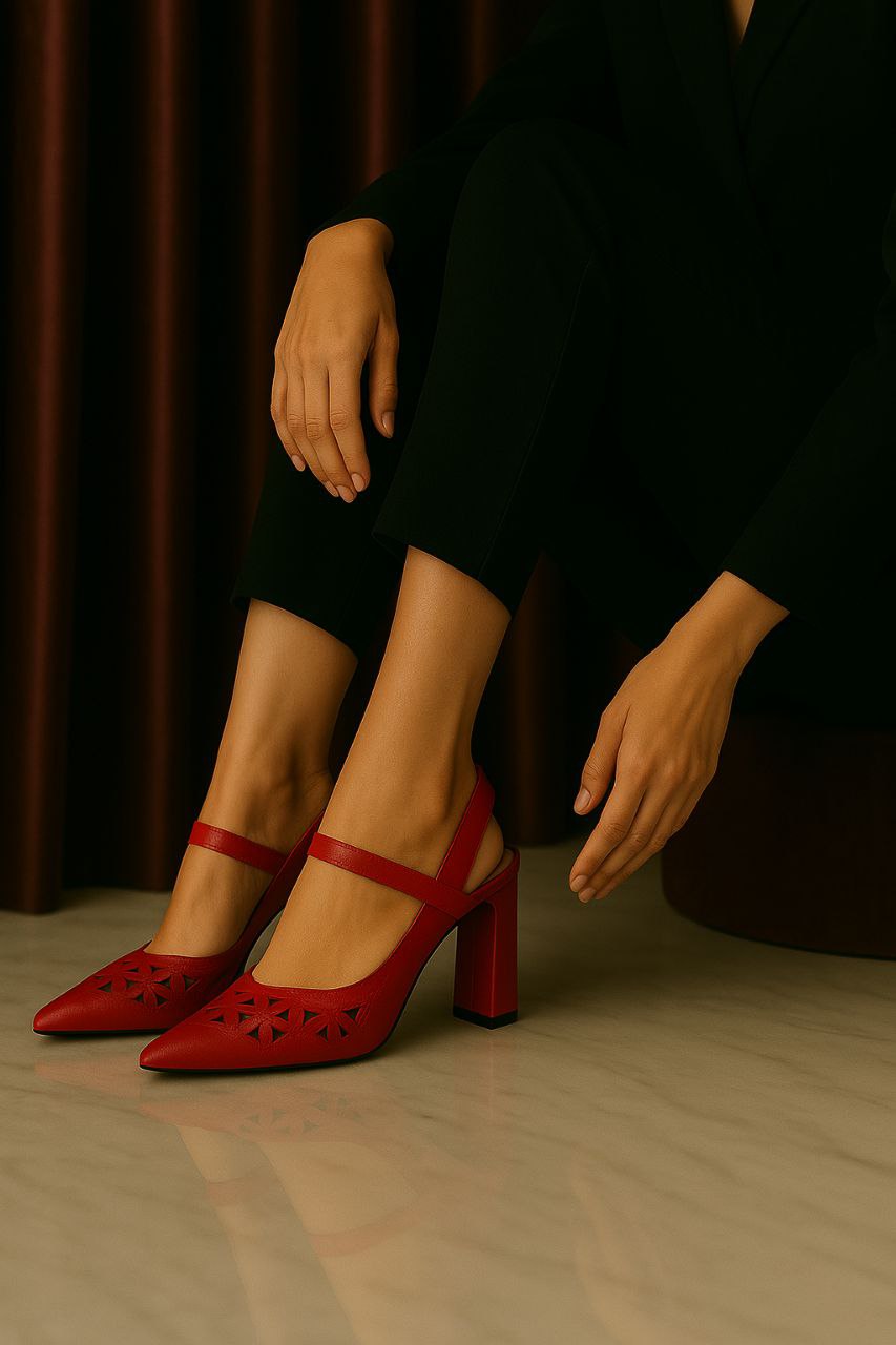 ✅ Rosalia™ – Escarpins à Talon Orthopédique Chic 7 cm