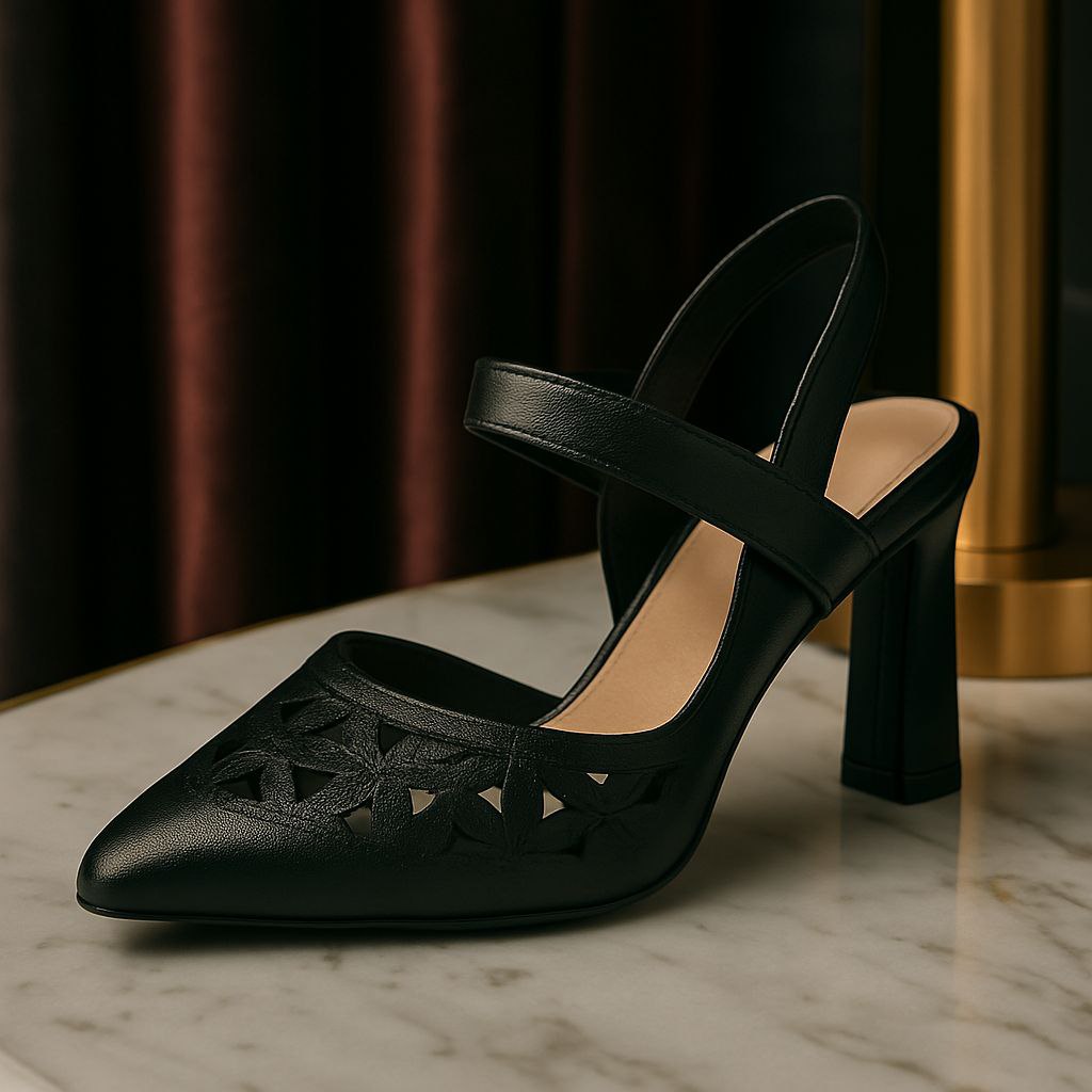 ✅ Rosalia™ – Escarpins à Talon Orthopédique Chic 7 cm