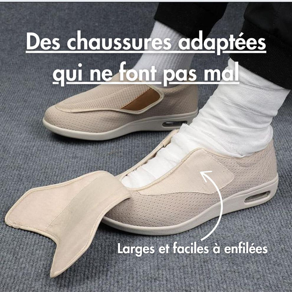 Chaussures Grand Confort – Pour Pieds Sensibles et Enflés
