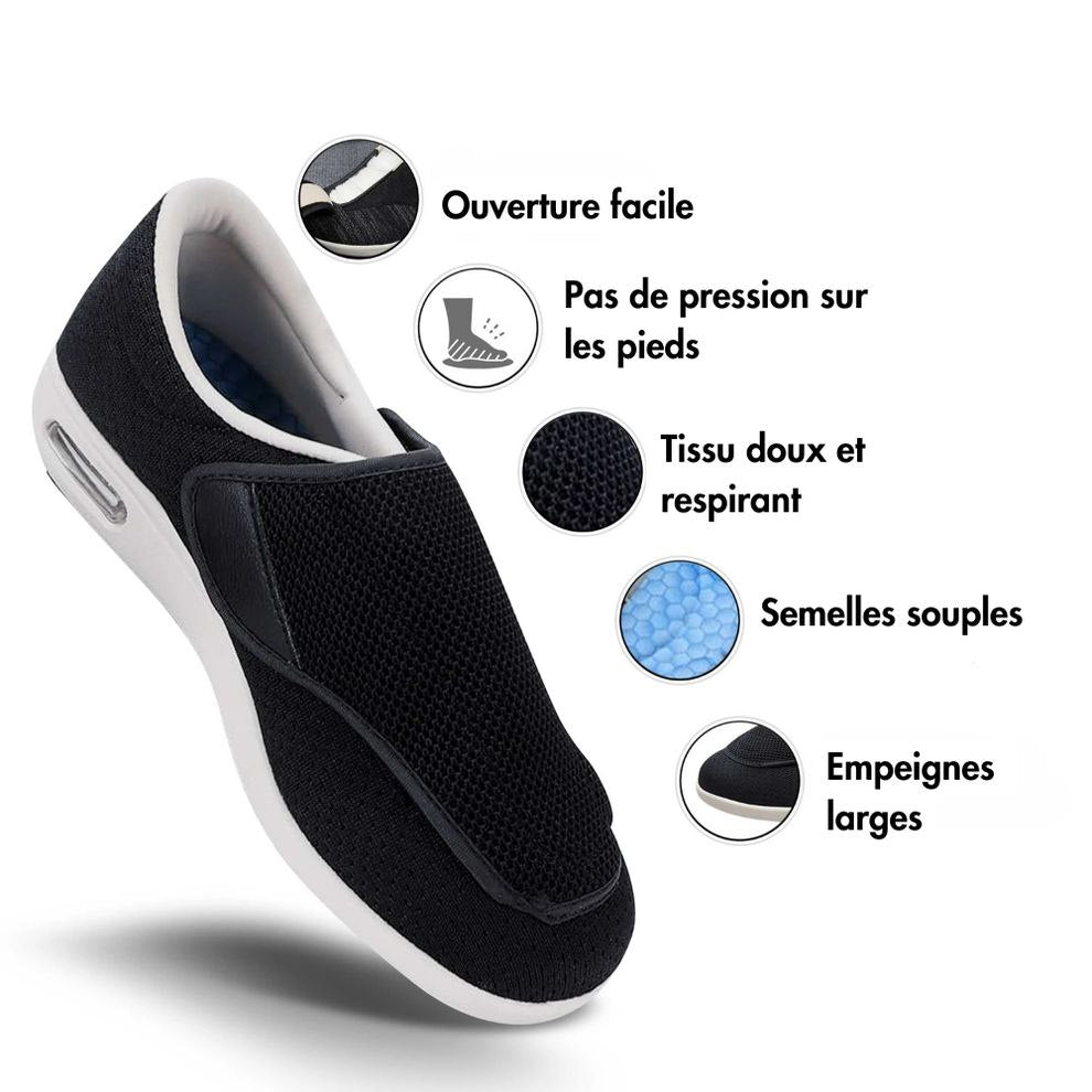 Chaussures Grand Confort – Pour Pieds Sensibles et Enflés