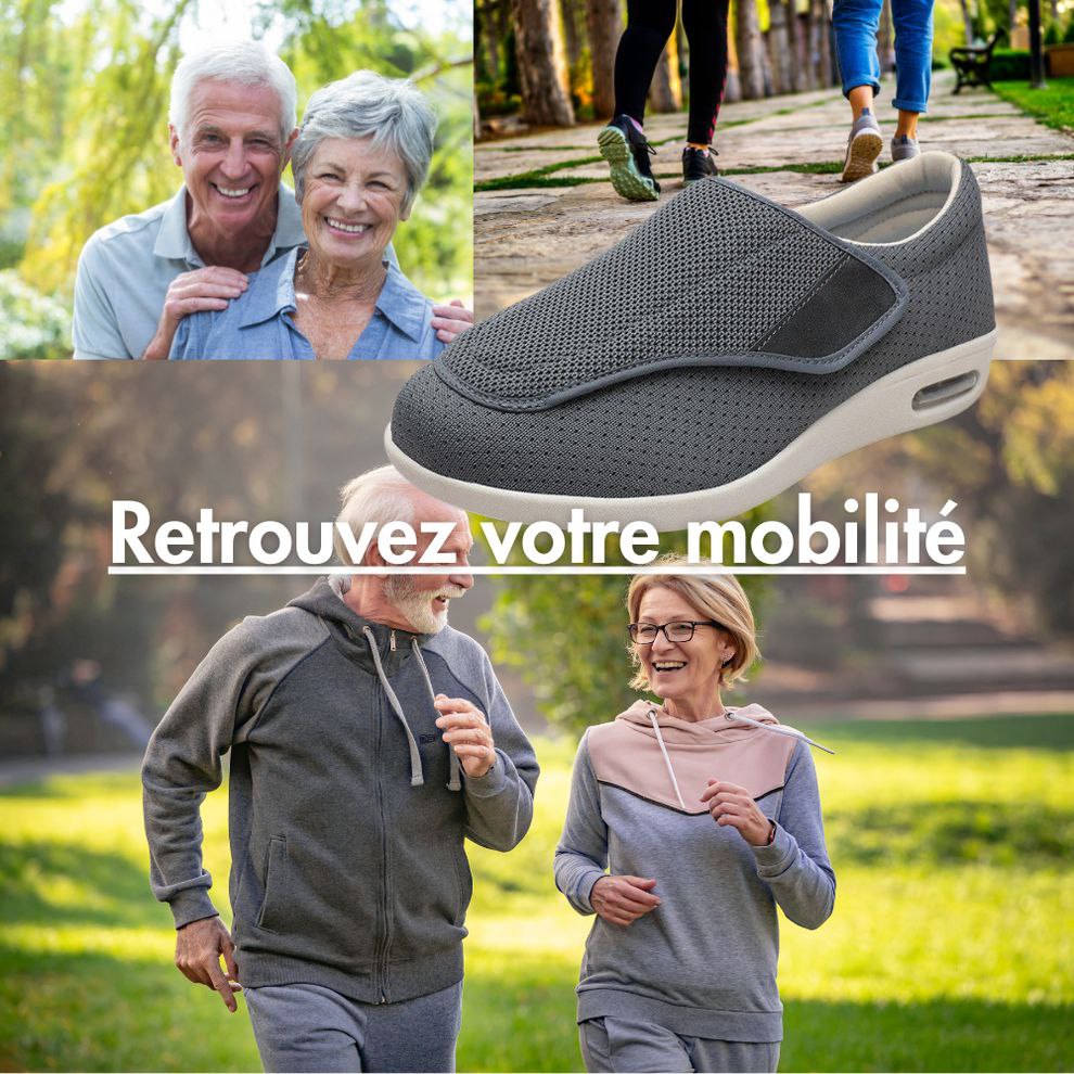 Chaussures Grand Confort – Pour Pieds Sensibles et Enflés