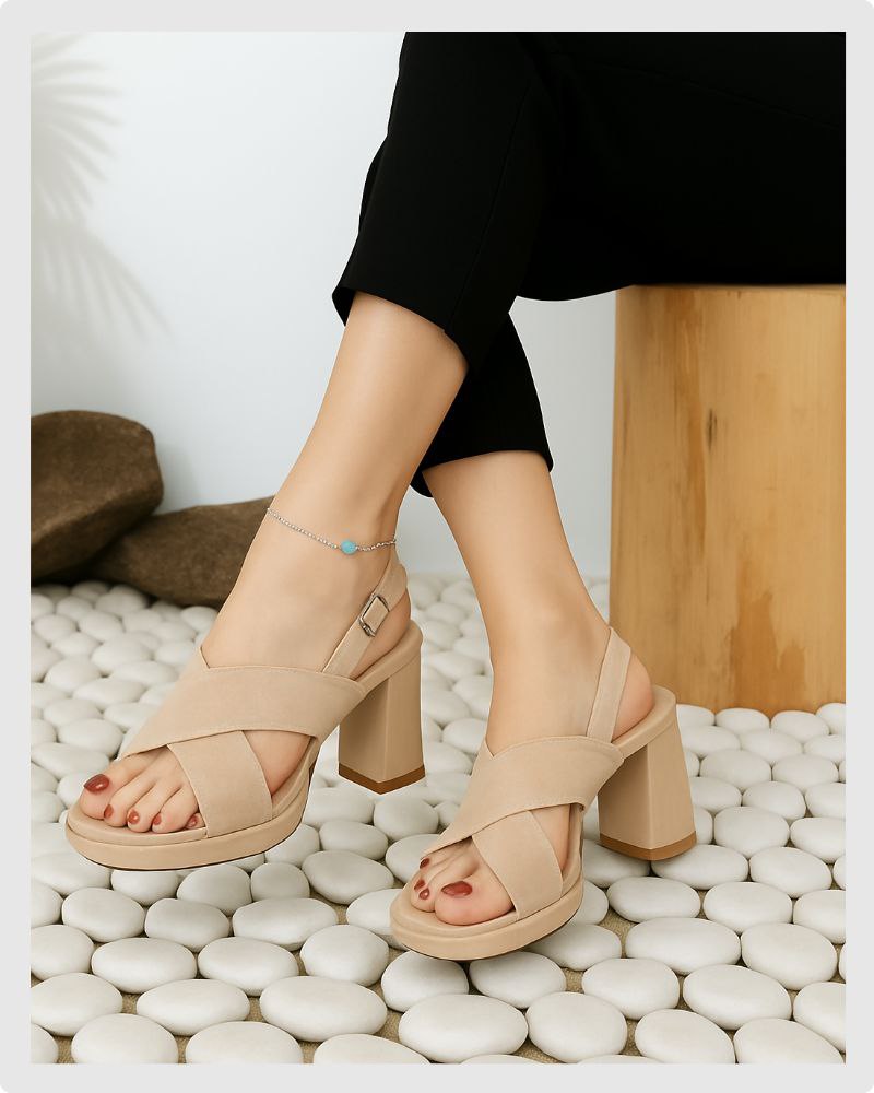 Elissia™ 👠Sandales à talons hauts et orteils ouverts