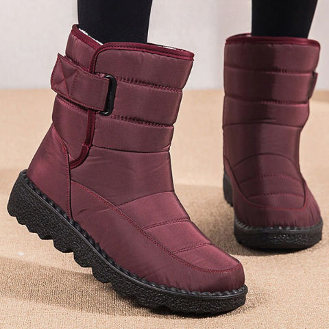 BOTTES DE NEIGE IMPERMÉABLES ET CONFORTABLES POUR FEMME