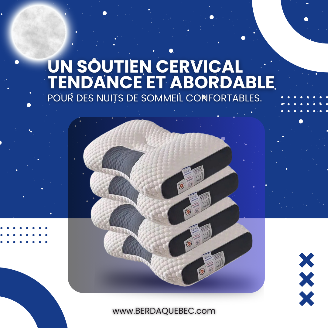 Oreiller orthopédique Cervical pour aider à dormir