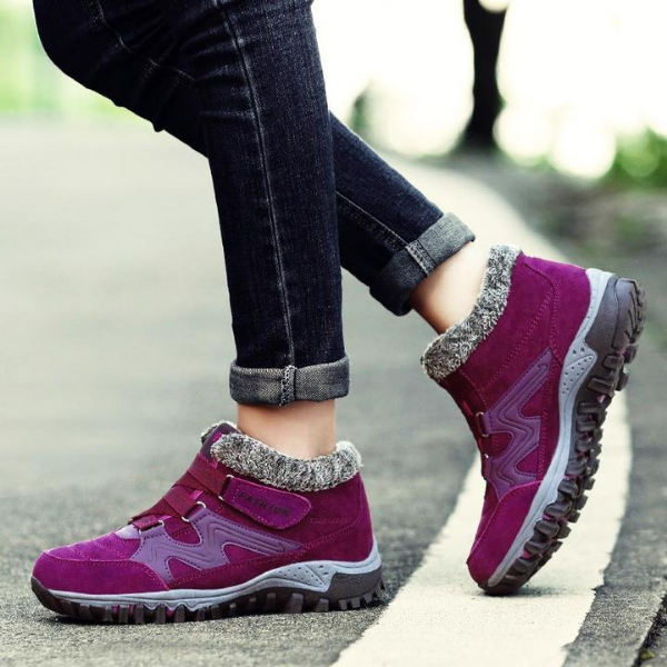 BOTTES ANTIDÉRAPANTES CHAUDES ET CONFORTABLES POUR FEMMES