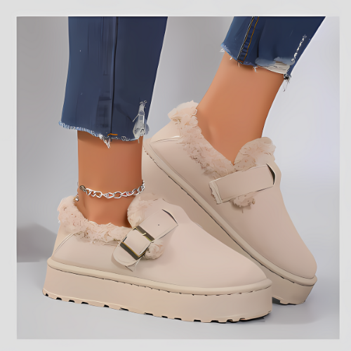 Chaussons à Semelle Épaisse SoftEase™ – Confort et Style