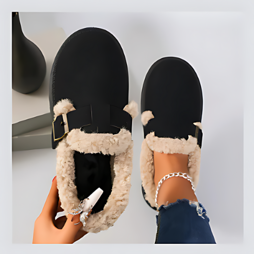 Chaussons à Semelle Épaisse SoftEase™ – Confort et Style