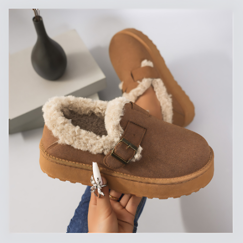 Chaussons à Semelle Épaisse SoftEase™ – Confort et Style