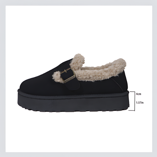 Chaussons à Semelle Épaisse SoftEase™ – Confort et Style