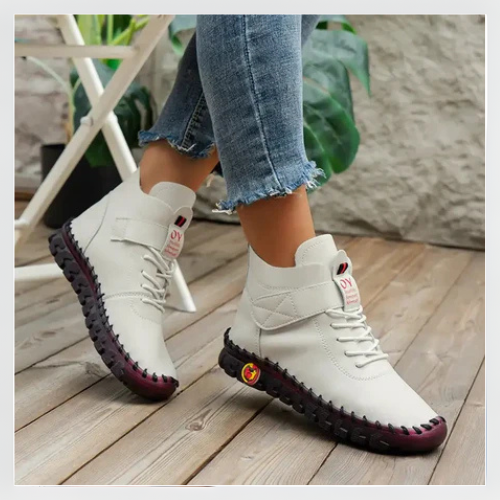 Bottines Orthopédiques Hautes et Doublées pour femme - ComfortStep™