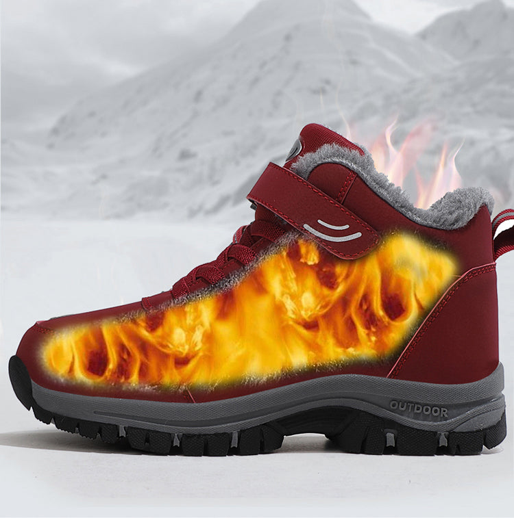 Bottes de neige imperméables à enfiler pour hommes et femme