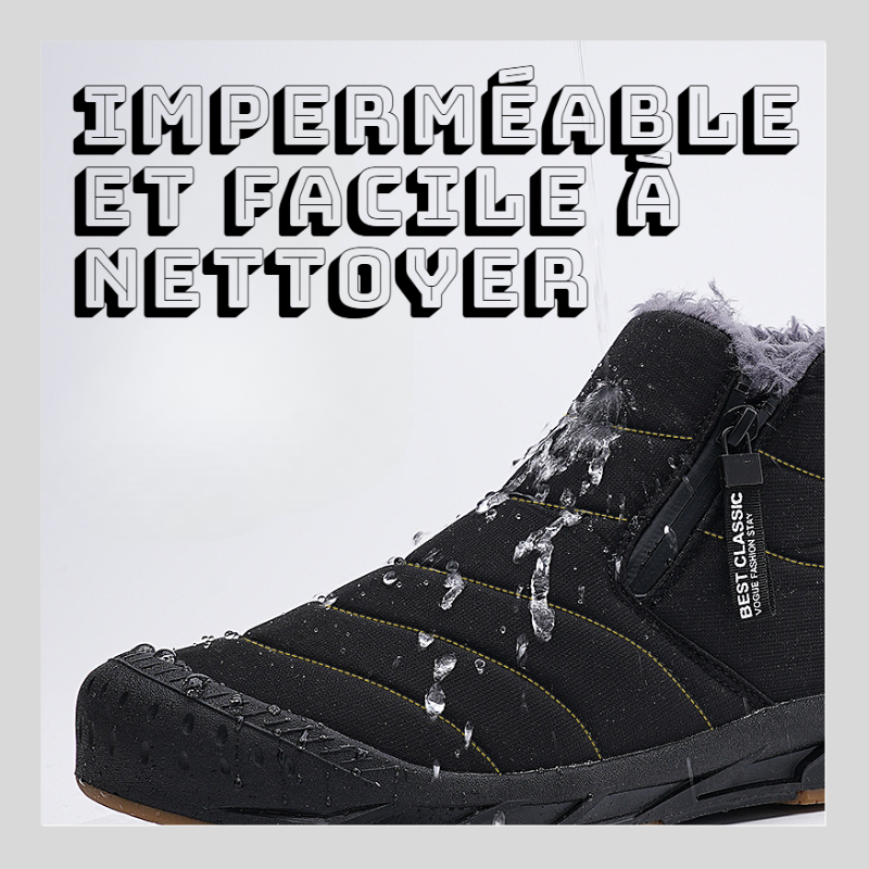 FrostGuard™ - Bottes d'Hiver Pour homme Imperméables et Ultra-Chaudes