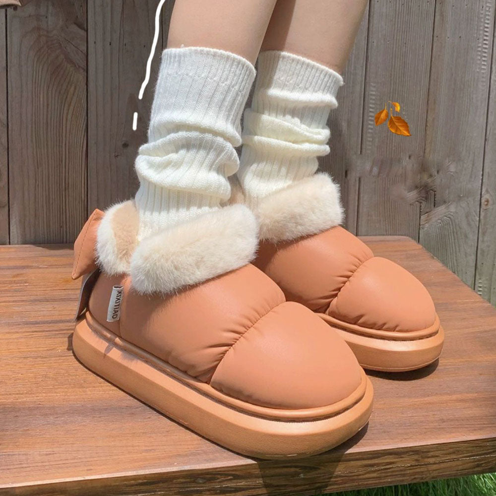 Bottes de Neige Imperméables Chaudes Élégantes