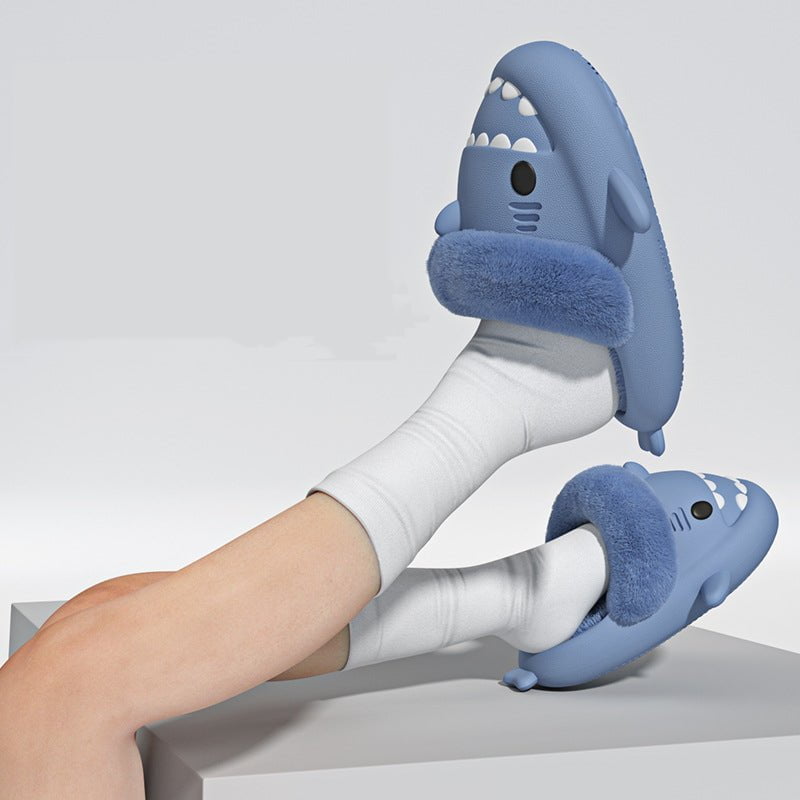 Pantouflons PolarFin™ — Chaussons Requin Hiver