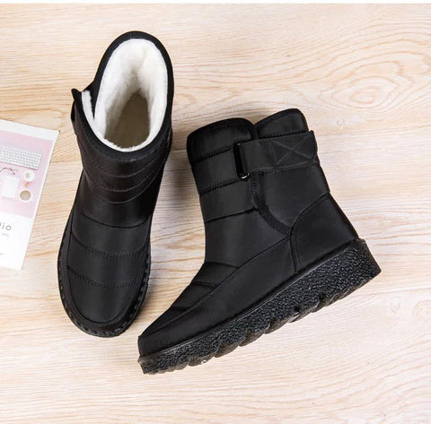BOTTES DE NEIGE IMPERMÉABLES ET CONFORTABLES POUR FEMME