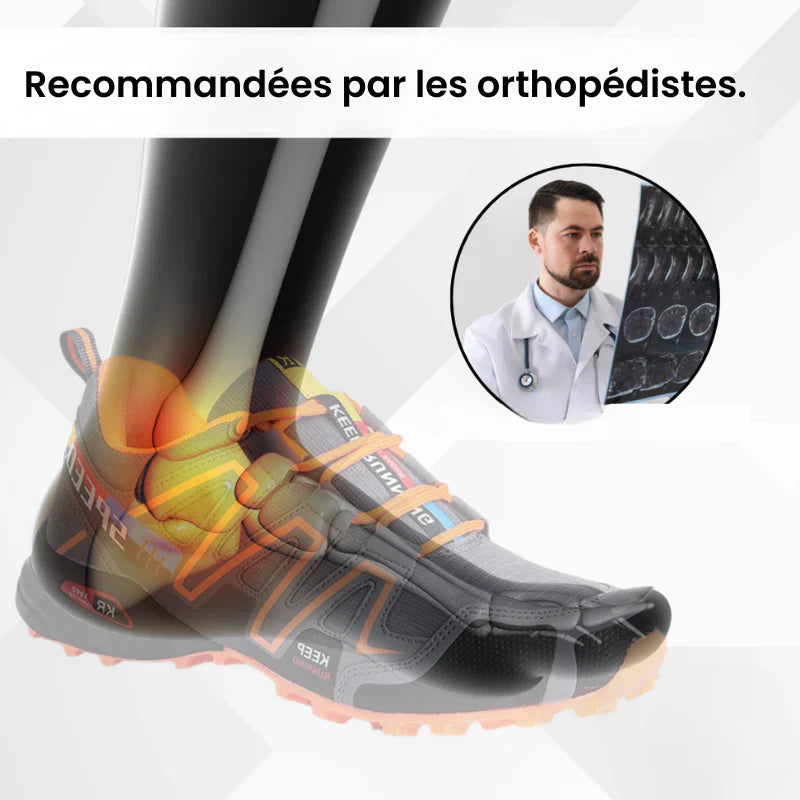 TrailFlex™ – Chaussures de marche à confort orthopédique femme