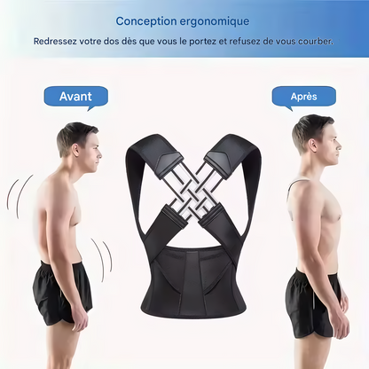 PosturaFit Pro™-Correcteur de posture , Soulagement instantané du dos