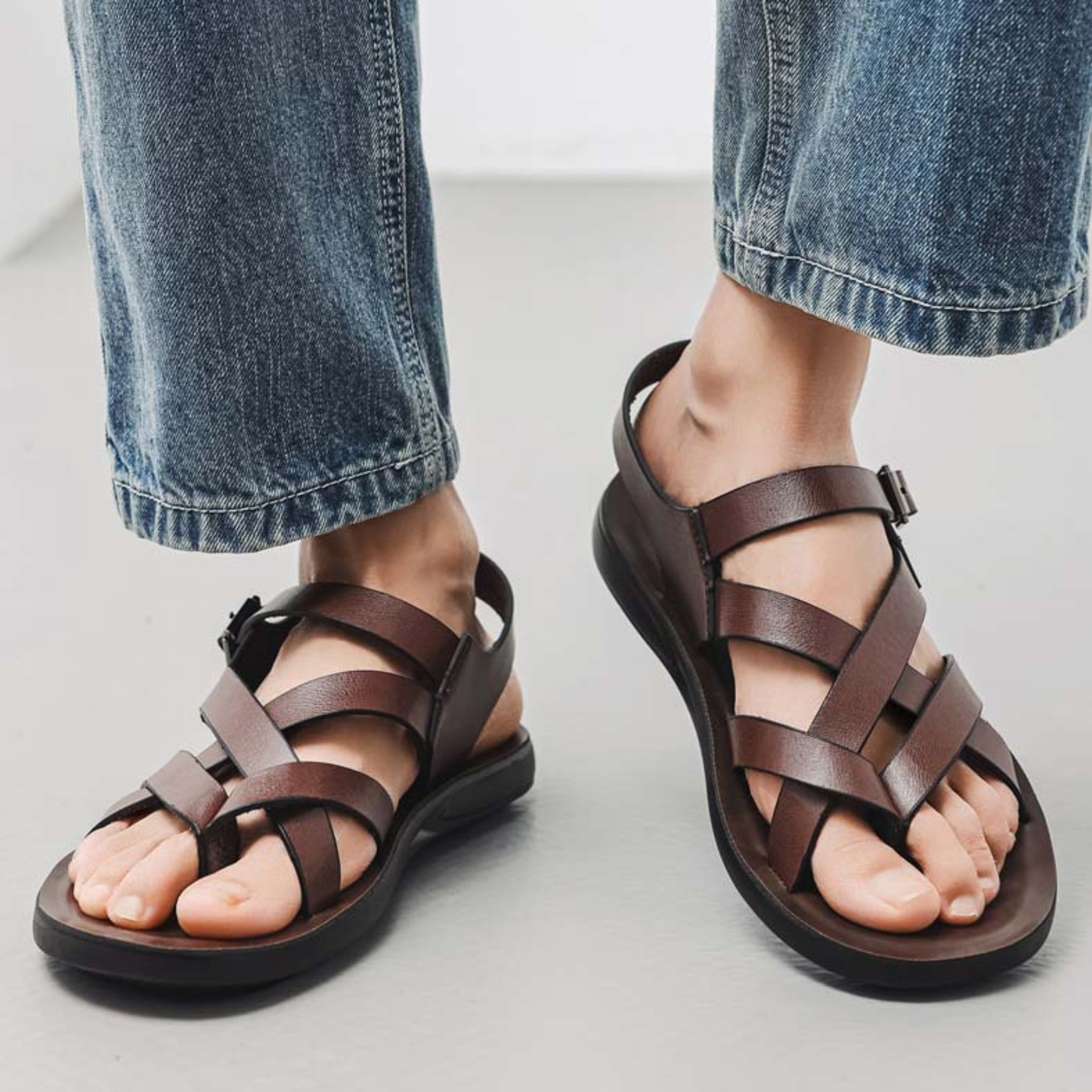 Sandale Romane Confort+ | Cuir vegan & semelle ultra-souple