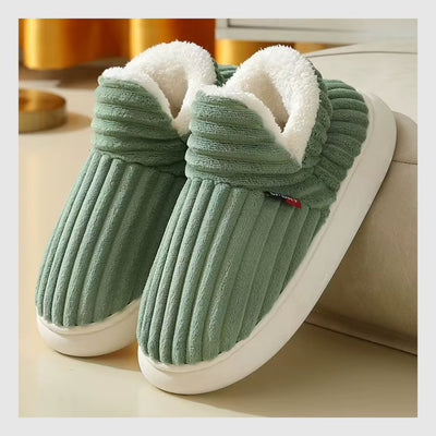 Pantoufles Nuage Vert