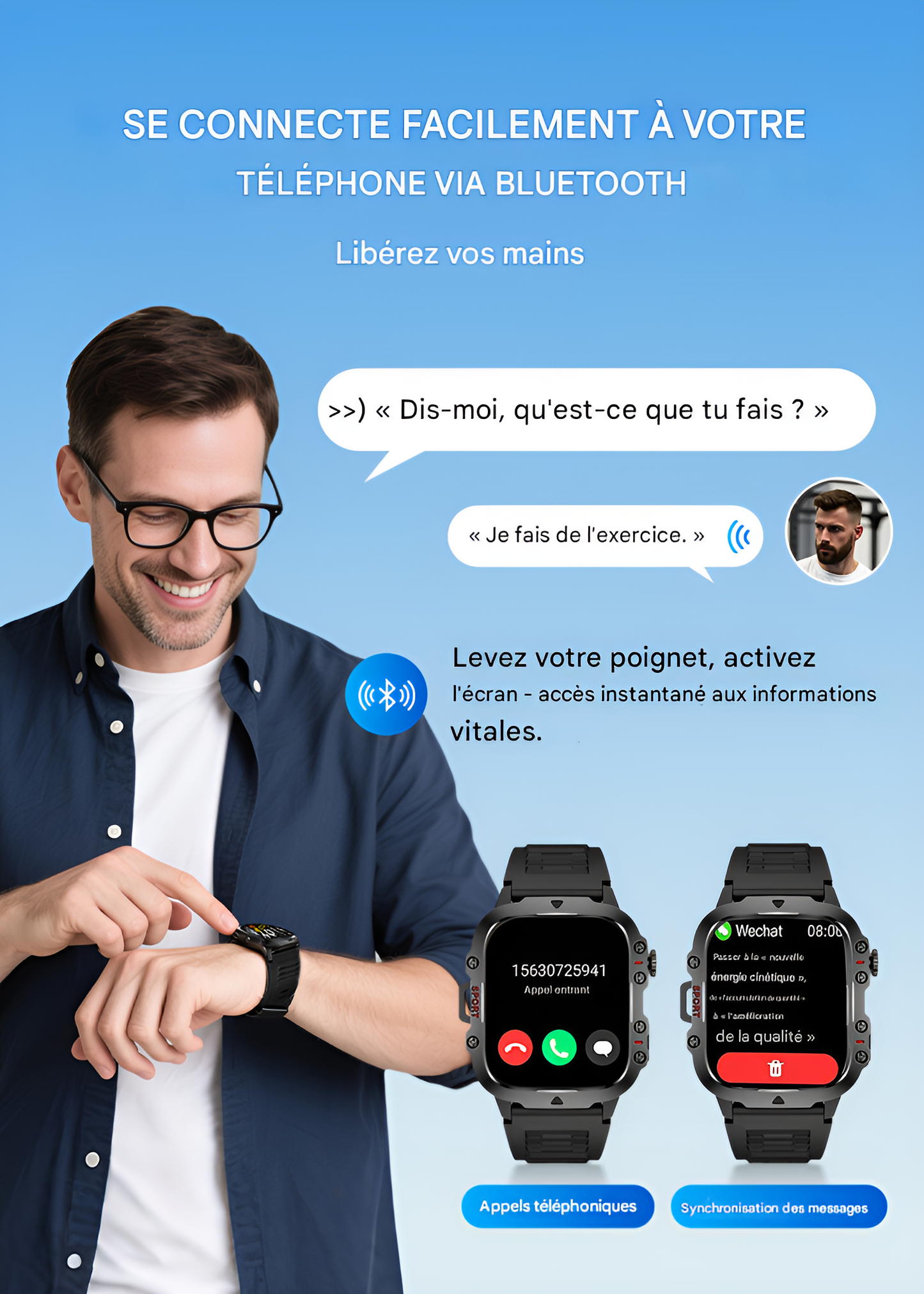 Montre Intelligente Ultime pour Aventure : Votre Compagnon Idéal pour le Sport et l'Extérieur