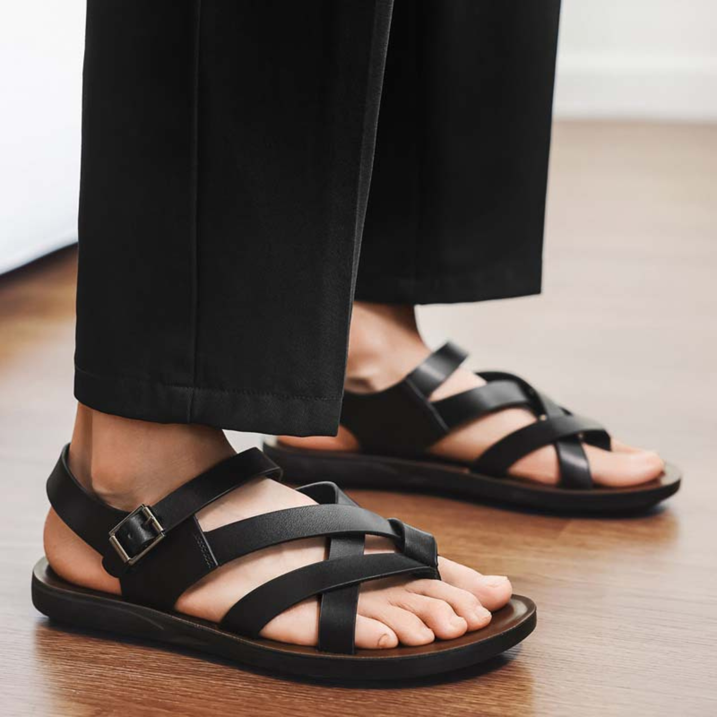 Sandale Romane Confort+ | Cuir vegan & semelle ultra-souple