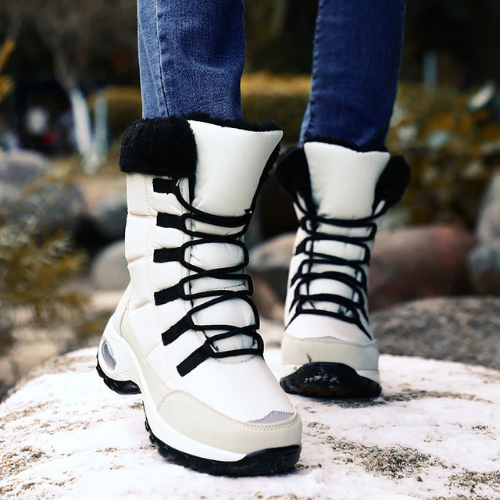 SnowLuxe™ – Bottes d’Hiver Chaudes & Imperméables