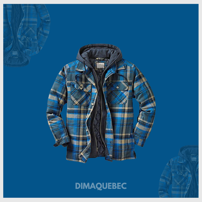 ArctikStyle™ – Chemise-Jacket à Carreaux Doublée