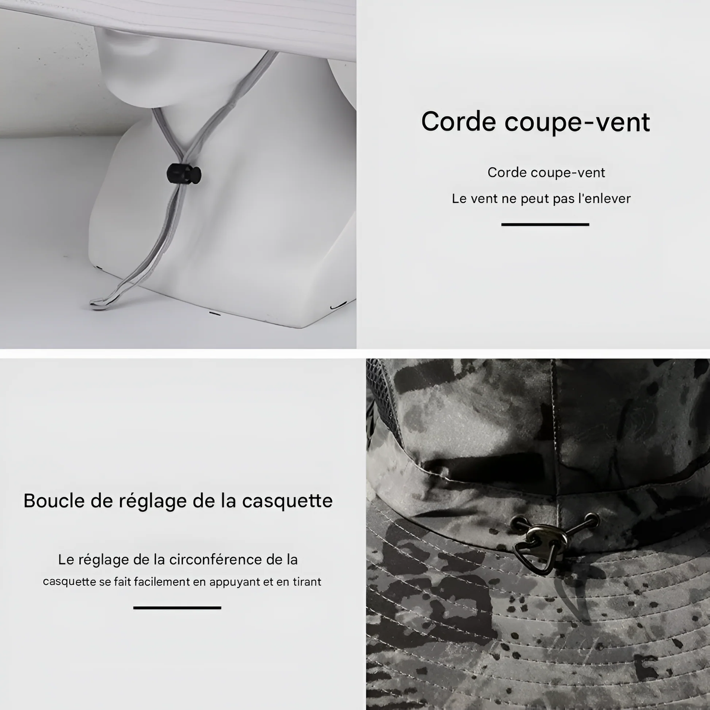 Ventil'Air™ - Chapeau Solaire Ventilé
