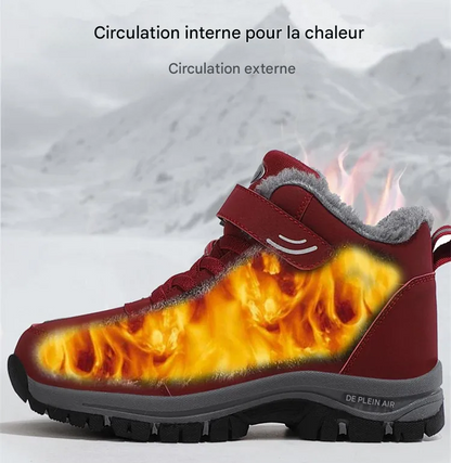 Hiverno™ – Bottes d’hiver ergonomiques pour femme, ultra-chaudes et légères jusqu’à -25 °C