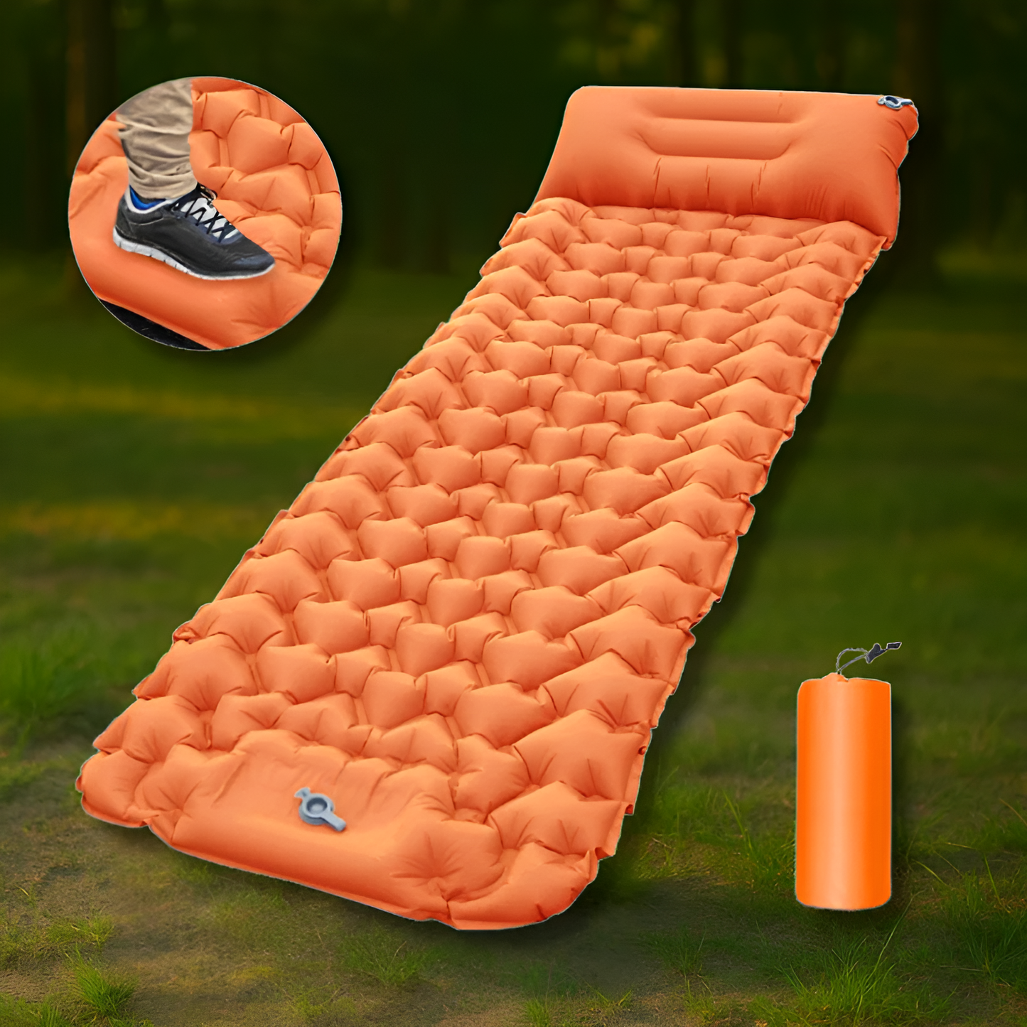 ConfortZen — Matelas gonflable léger, confortable et facile à gonfler