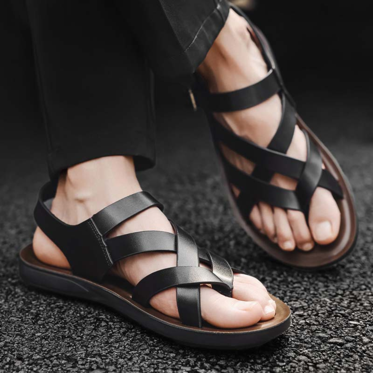 Sandale Romane Confort+ | Cuir vegan & semelle ultra-souple