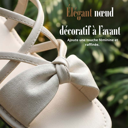 Sandales Riviera | Brides Croisées Légères — Confort Toute la Journée.