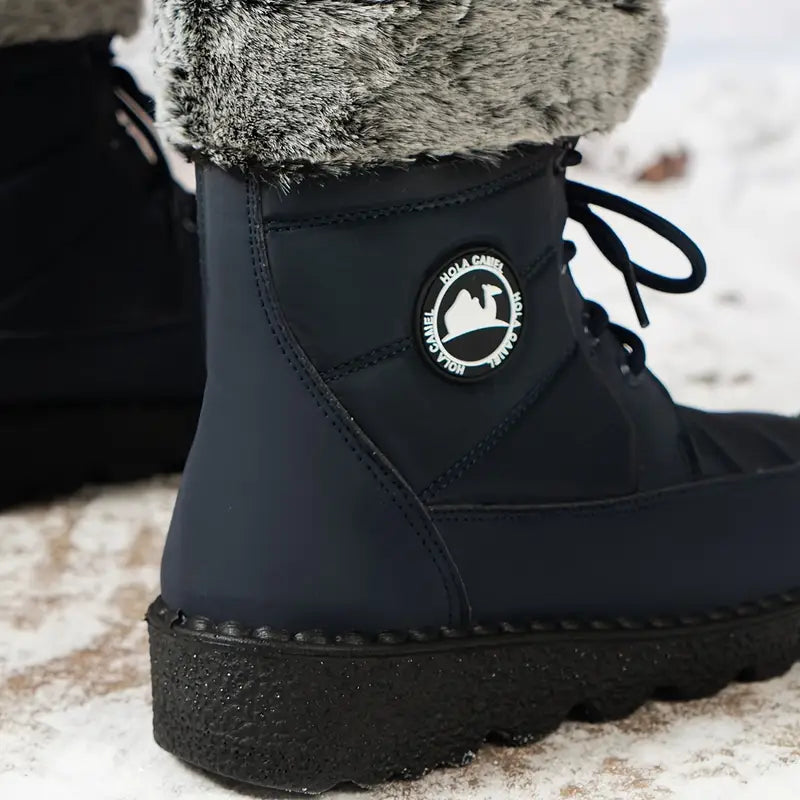 Frostia – Bottes de neige femme élégantes et antidérapantes