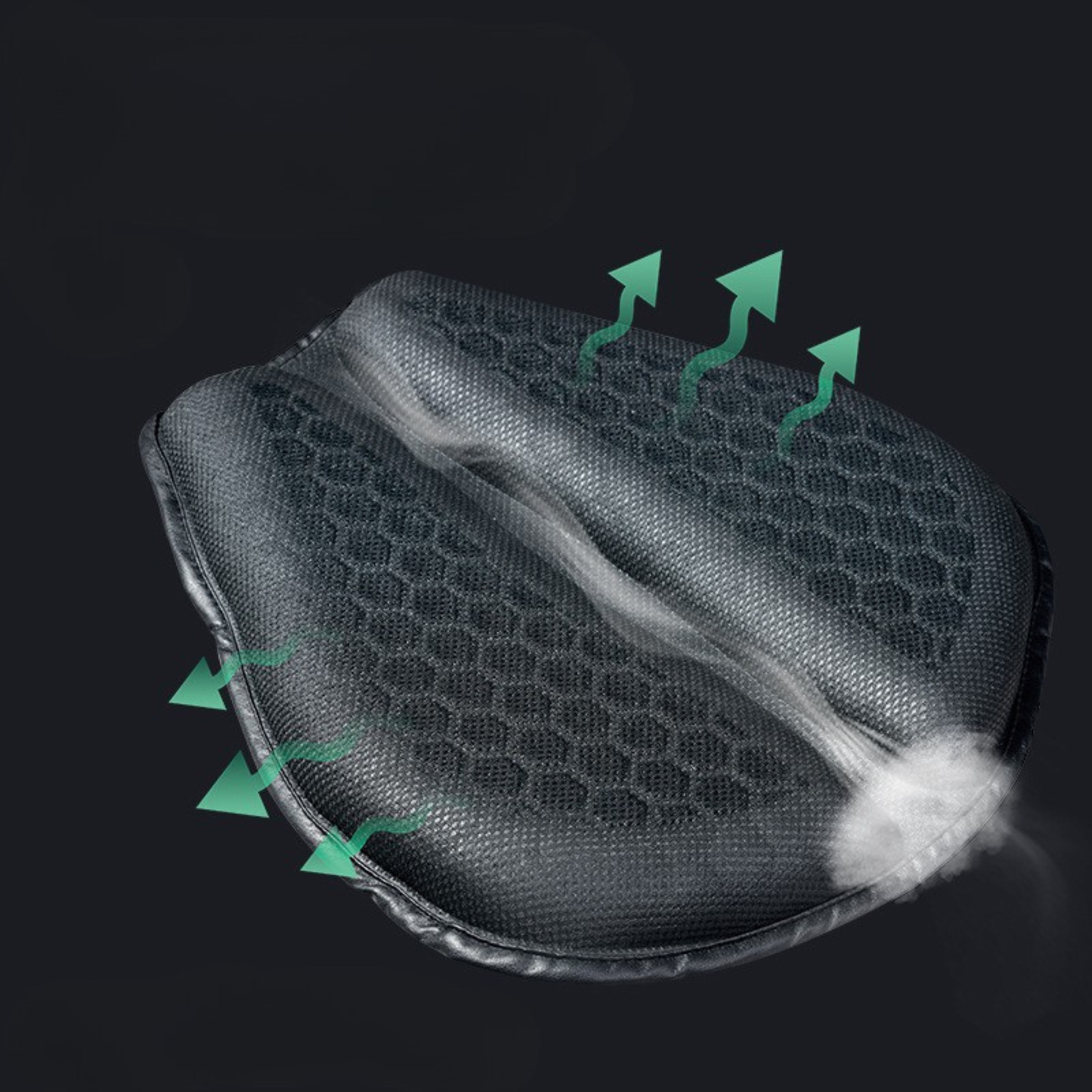 RouteZen™ – Coussin de Moto Confort Longue Route.