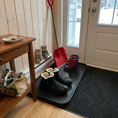 Bottes d'Hiver Doublées Sherpa Imperméables - Semelle Antidérapante.