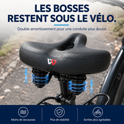 AssiVive™- Selle de Vélo Ergonomique Extra-Large