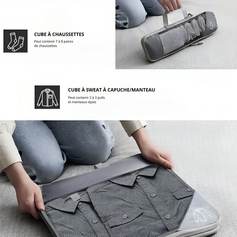 PackMalin™-Pack de 5 Cubes de Compression