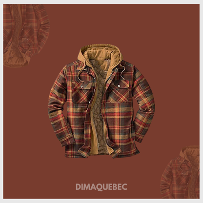 ArctikStyle™ – Chemise-Jacket à Carreaux Doublée