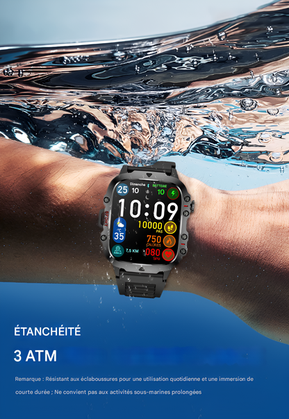 Montre Intelligente Ultime pour Aventure : Votre Compagnon Idéal pour le Sport et l'Extérieur