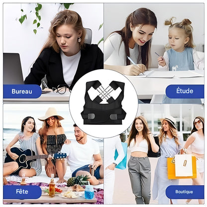 PosturaFit Pro™-Correcteur de posture , Soulagement instantané du dos