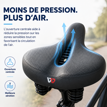 AssiVive™- Selle de Vélo Ergonomique Extra-Large