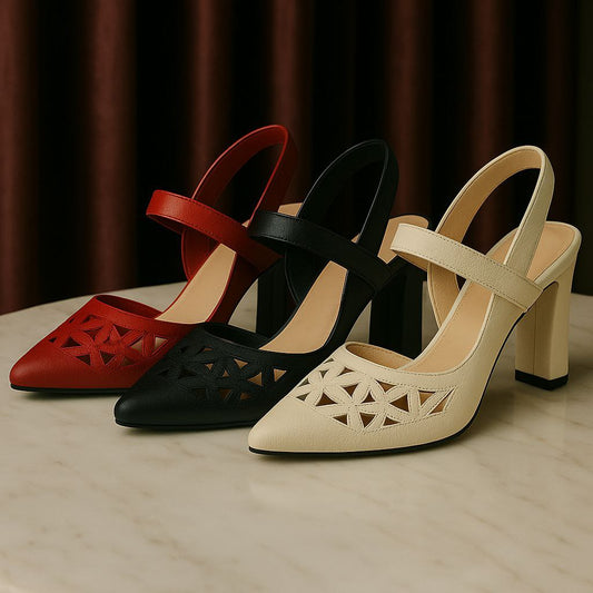 ✅ Rosalia™ – Escarpins à Talon Orthopédique Chic 7 cm