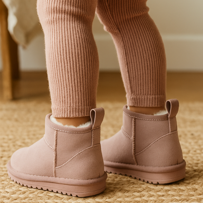SnowySteps™ – Bottines Hiver Chaudes, Imperméables, pour Enfants.