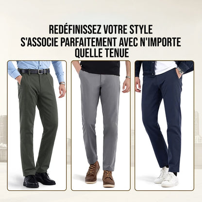 Pantalon de sport pour homme avec taille extensible