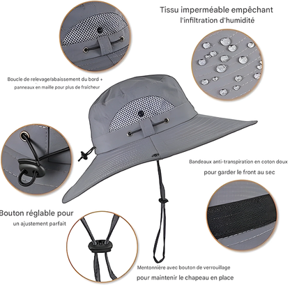 Ventil'Air™ - Chapeau Solaire Ventilé