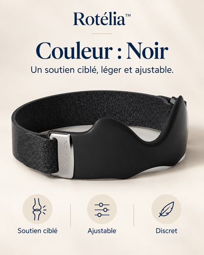 Rotélia™ — Soutien rotulien ajustable pour bouger avec plus de confort