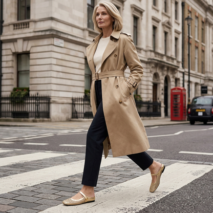 Mule Tressée Confort — Bout Carré & Bride Style Mary Jane